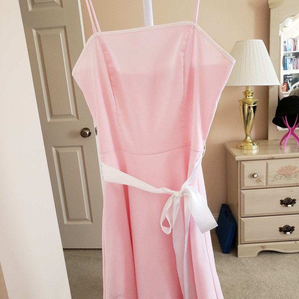 Pink formal dress